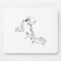 The Handspiders and the Centaur's Child Mouse Pad