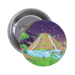 The Hanging Gardens of Babylon Pinback Button