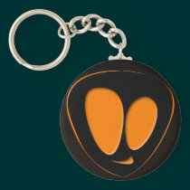 The Happy Alien keychains
