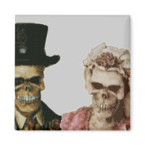 The Happy Couple magnets by TNMgraphics The Happy Couple magnets