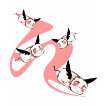 The happy flying tampons! 215 KR t-shirts by HannaFriden The happy flying tampons! 215 KR t-shirts