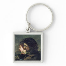 The Happy Lovers, 1844 Key Chain