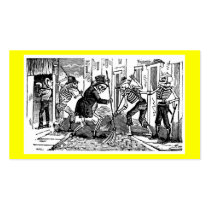 "The Happy Street Cleaner Calaveras" Business Cards
