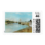 The Harbor at Lorient Berthe Morisot Art Stamps