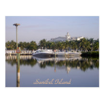 The harbor at Sanibel Island, Florida Post Cards