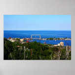 The Harbor from Skyline posters