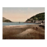 The harbor, San Sebastian, Spain vintage Photochro Postcards