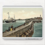 The harbor, Warnemunde, Rostock,Mecklenburg-Schwer Mouse Pads