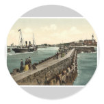 The harbor, Warnemunde, Rostock,Mecklenburg-Schwer Stickers