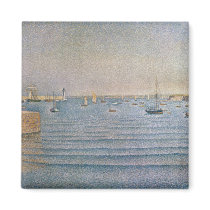 The Harbour at Portrieux, 1888 Magnet