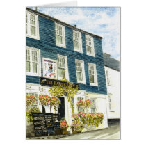'The Harbour Inn (Padstow)' Card by picklelillysdad 'The Harbour Inn (Padstow)' Card