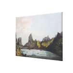 The Harbour of Taloo in the Island of Eimeo Gallery Wrapped Canvas