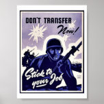 The Harder We Work The Sooner This Dream Will Come Poster