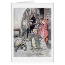 The Hare and the Tortoise Greeting Card