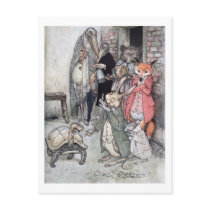 The Hare and the Tortoise Post Card