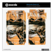 The hare by Lovis Corinth Motorola Droid X2 Skin