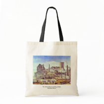 The Harkort Factory At Burg WetterBy Rethel Alfred Canvas Bag