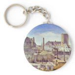 The Harkort Factory At Burg WetterBy Rethel Alfred keychains