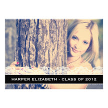 THE HARPER Graduation Invitation & Announcement