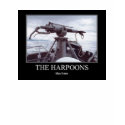 The harpoons, Man them t-shirts by chrisgrovez The harpoons, Man them t-shirts