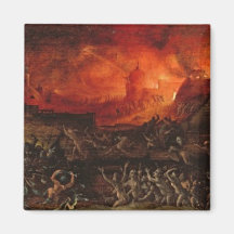 The Harrowing of Hell Fridge Magnet