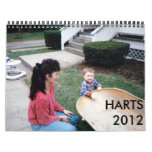 THE HARTS 2012 CALENDARS 3