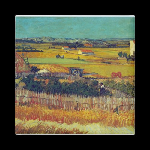 The Harvest, Arles by Vincent Willem van Gogh Refrigerator Magnet