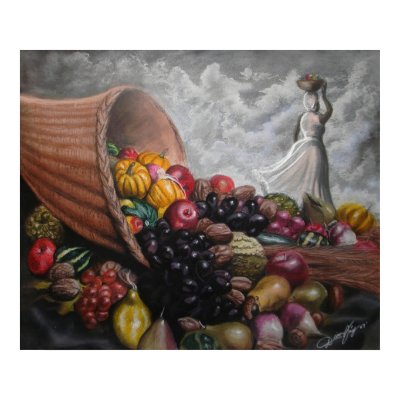 THE HARVEST PRINT by colormeblack4
