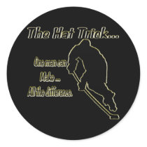 The Hat Trick Sticker