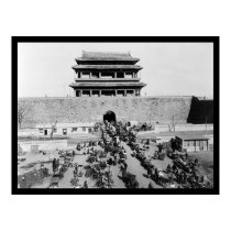The Hata Men Gate in Peking, China 1909 posters by lc_vintagephotos The Hata Men Gate in Peking, China 1909 posters