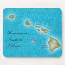 The Hawaiian Islands mousepads