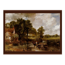 The Hay Wain By Constable John (Best Quality) Post Cards