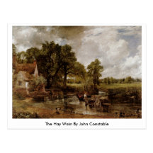 The Hay Wain By John Constable Post Card