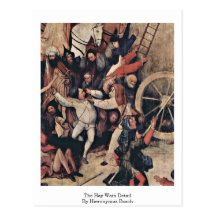 The Hay Wain Detail By Hieronymus Bosch Post Cards