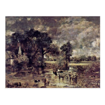 The Hay Wain Study By John Constable (Best Quality Postcard