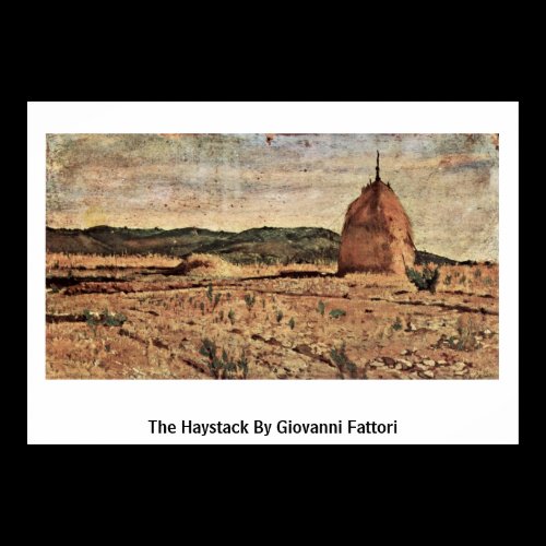 The Haystack By Giovanni Fattori Posters