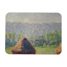 The Haystacks or, The End of the Summer, at Givern Vinyl Magnets