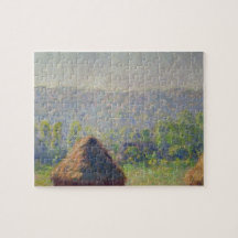 The Haystacks or, The End of the Summer, at Givern Jigsaw Puzzles