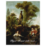 The Head" By Fragonard Jean-Honoré (Best Quality) flyers