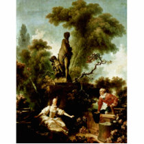 The Head" By Fragonard Jean-Honoré (Best Quality) Photo Sculpture