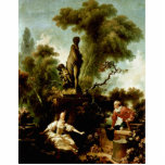 The Head" By Fragonard Jean-Honoré (Best Quality) Photo Sculpture