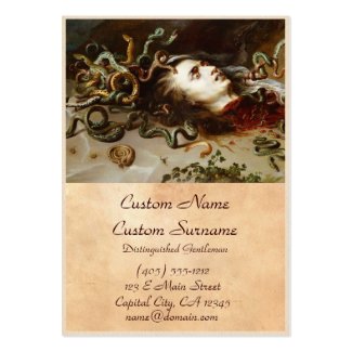 The Head of Medusa Peter Paul Rubens painting Business Cards