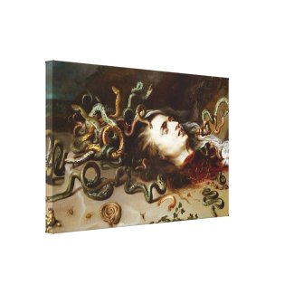 The Head of Medusa Peter Paul Rubens painting Stretched Canvas Prints