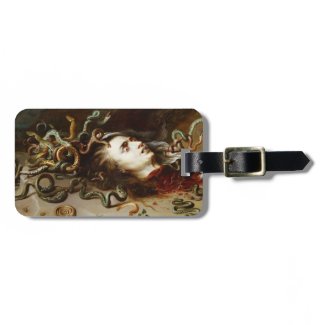 The Head of Medusa Peter Paul Rubens painting Travel Bag Tags