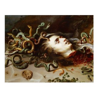 The Head of Medusa Peter Paul Rubens painting Postcards