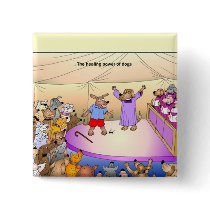 The Healing Power of Dogs Pinback Button by Rb_barnes2 The Healing Power of Dogs Pinback Button