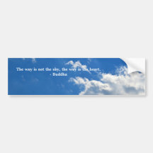 The heart bumper sticker
