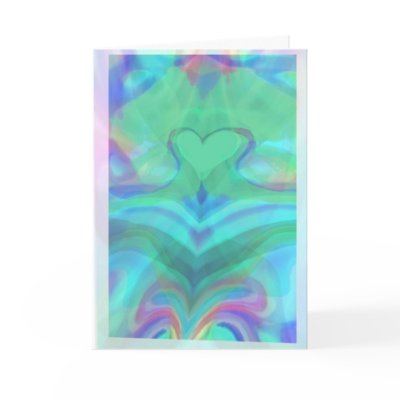 The Heart is a Wondrous Miracle Card by Seancanputt