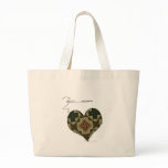 The Heart of a Scrapper Tote Bags
