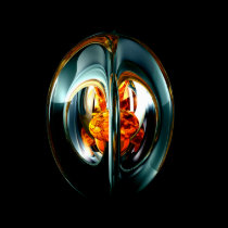 The Heart of Chaos Abstract Poster posters